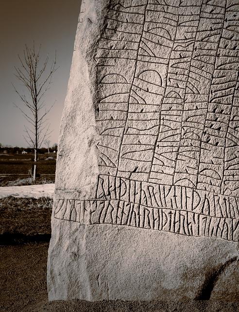 Vikingské runy a významová spojení s přírodou